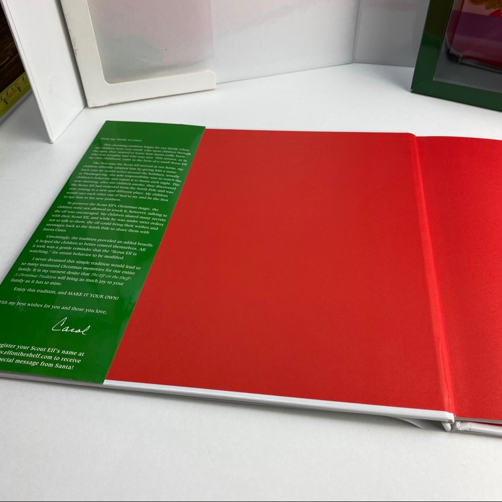 Elf on the Shelf Open Box Set of Boy Doll and Book - Picture 13 of 16